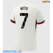 Camisa de time de futebol Chelsea Pedro Neto #7 Replicas 2º Equipamento 2025-26 Manga Curta